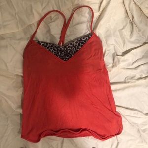 Lululemon tank top with built in sports bra